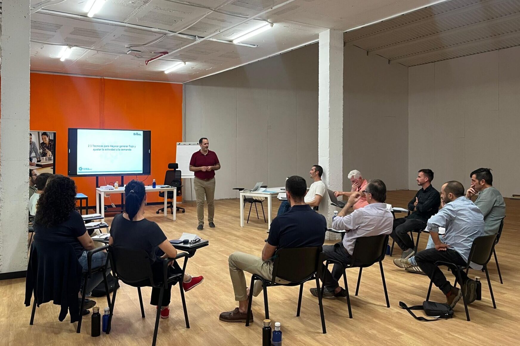Formación Lean in company con un equipo de profesionales
